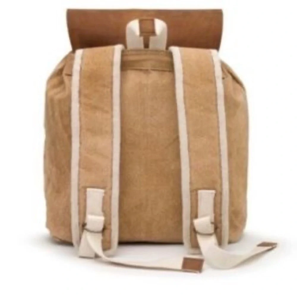 The Barrel Shack cream backpack Handcrafted f Vintage 
